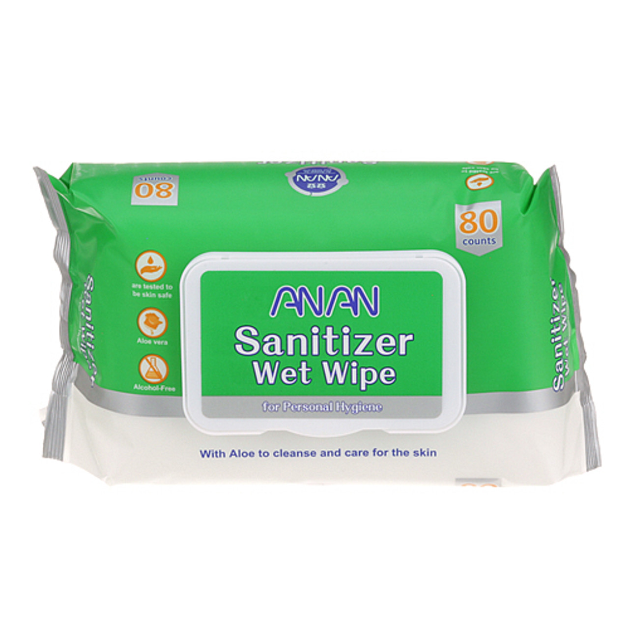 Sanitizing Wipes 80/Pk - Replacement Part For AllPoints 8014455