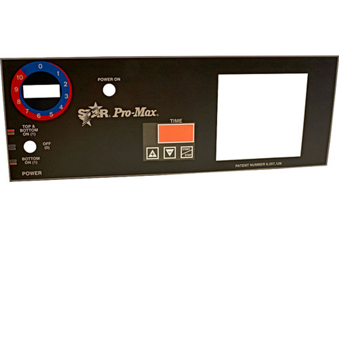 Star Mfg 2M-Z6870 - Front Overlay/Timer Mode For Use W/Toggle Sw