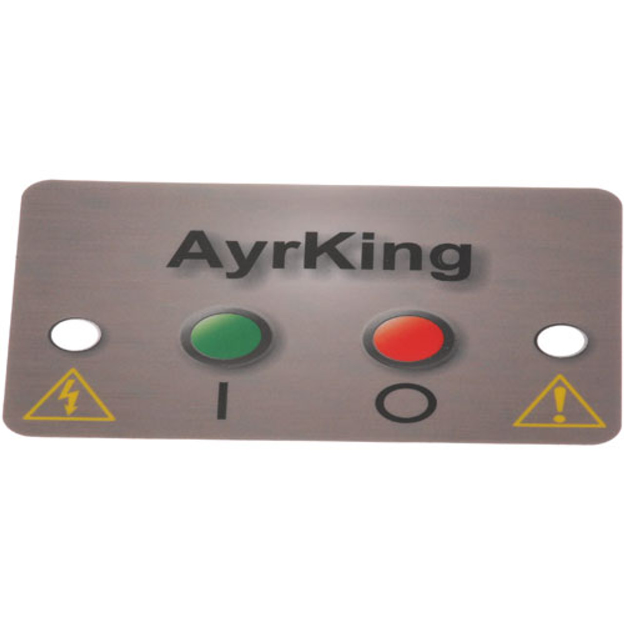 Sticker, Mylar Ctrl Brd - Replacement Part For AyrKing B531