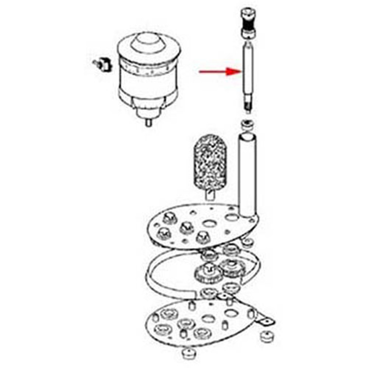 Bar Maid SHF245 - Driveshaft , Glass Washer