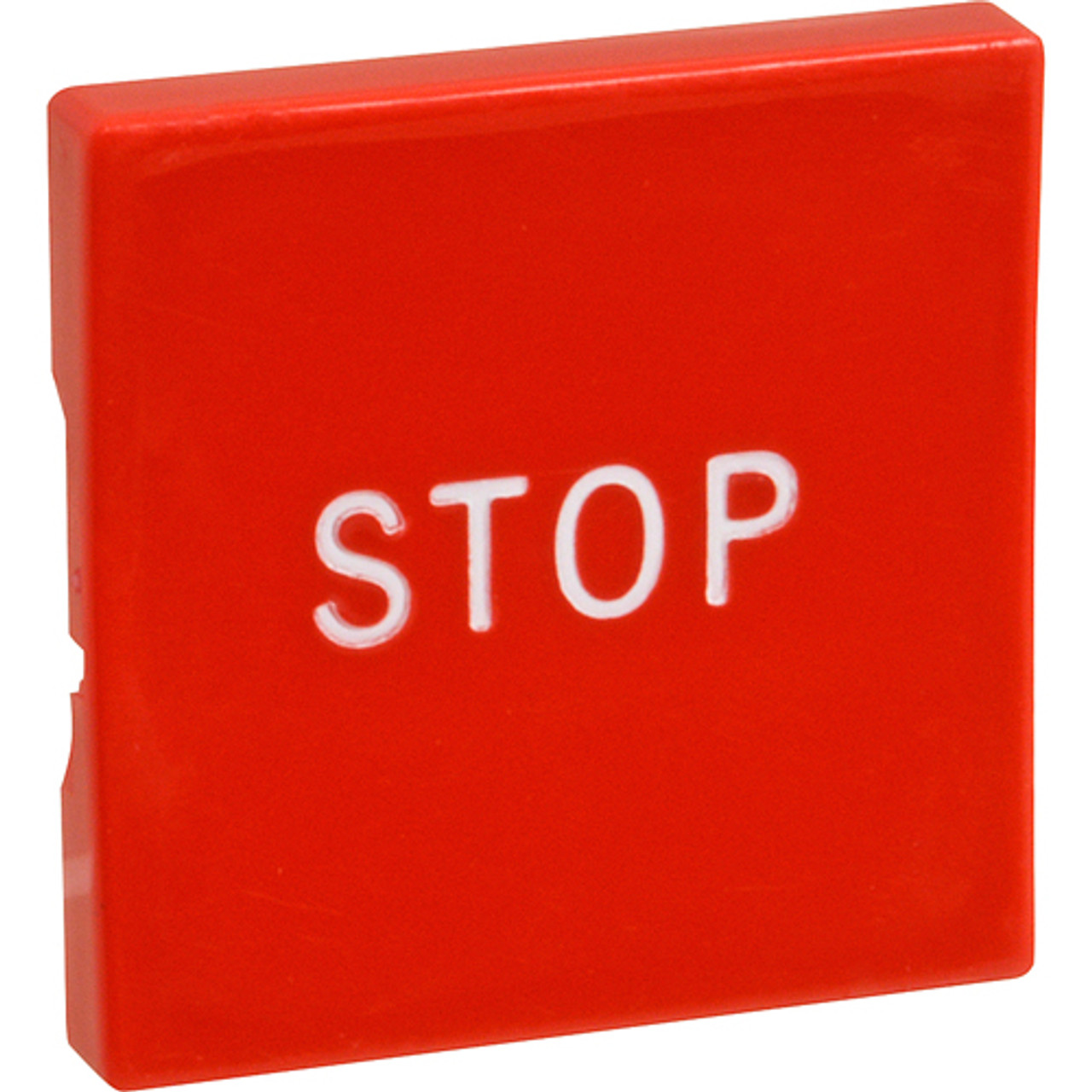 Oliver Products OLI5708-6116 - Button, Red/Sq W/ Stop Marking