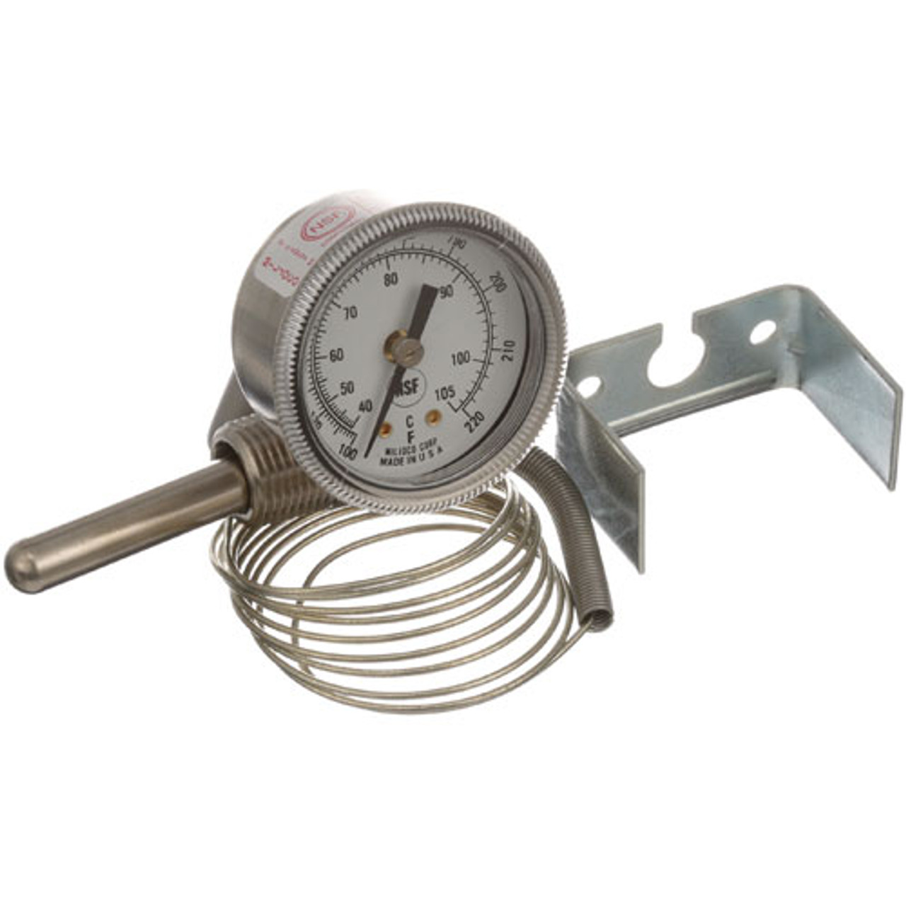 Gauge, Temperature - 100-220, Rear Palnut - Replacement Part For American Dish Service 299-1004