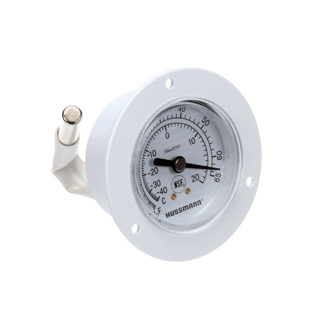 Hussmann 0443312 - Thermometer-2 Dial White