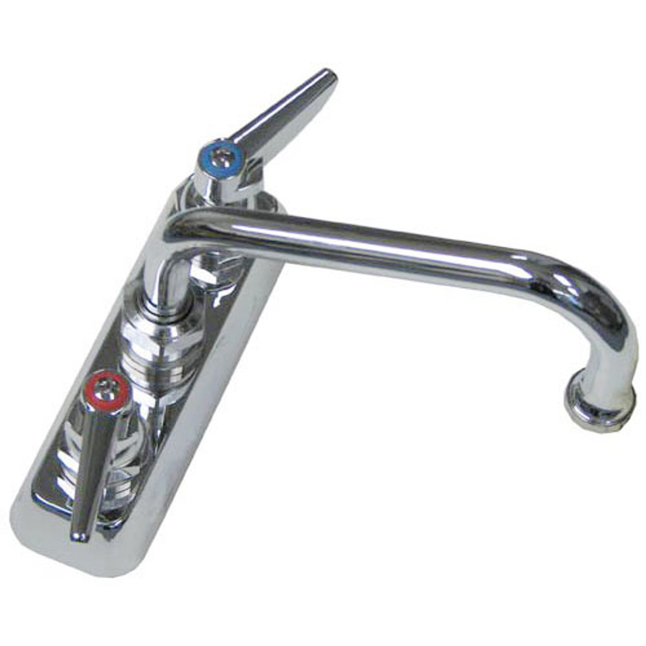 T&S Brass B-1110 - Faucet 4" Ctr Deck 6" Noz