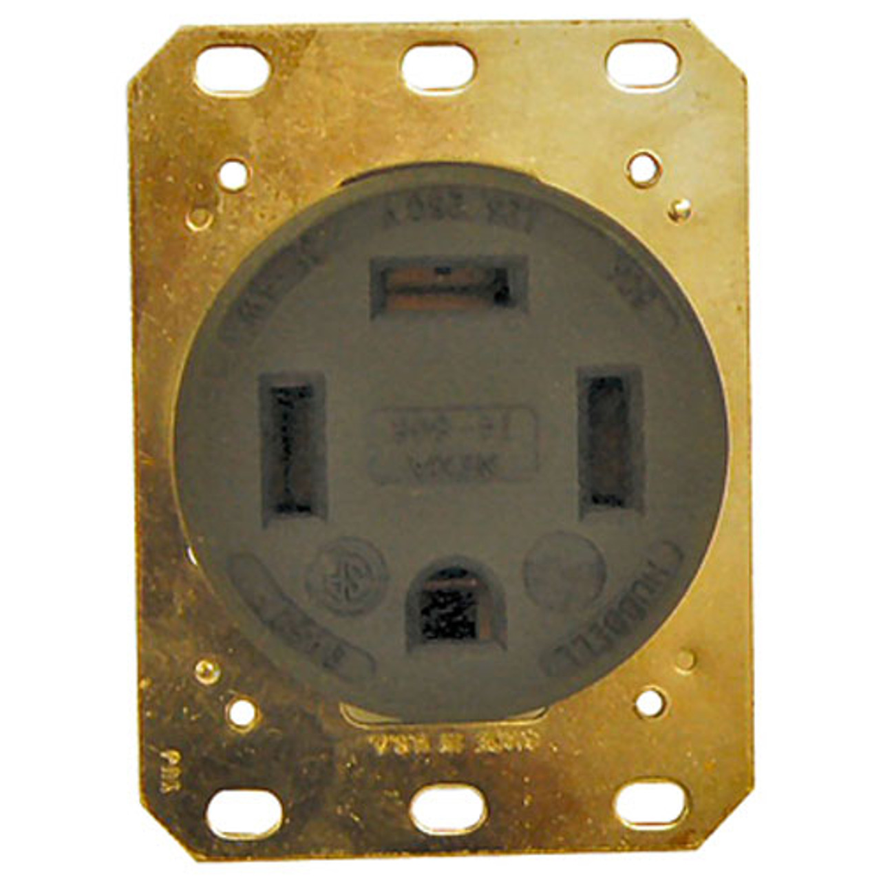 Receptacle For Plug(1D66 ) - Replacement Part For Hubbell -9460A