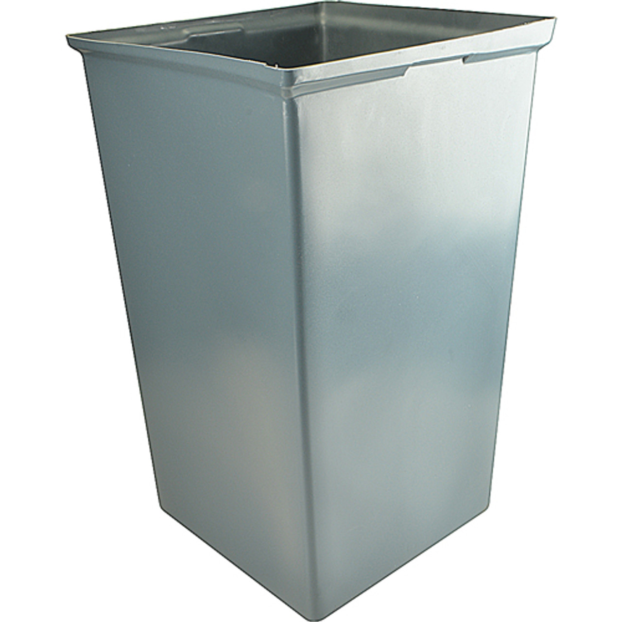 Trash Liner, Rigid, Grey , 35G, Trash Station - Replacement Part For Rubbermaid FG356700GRAY