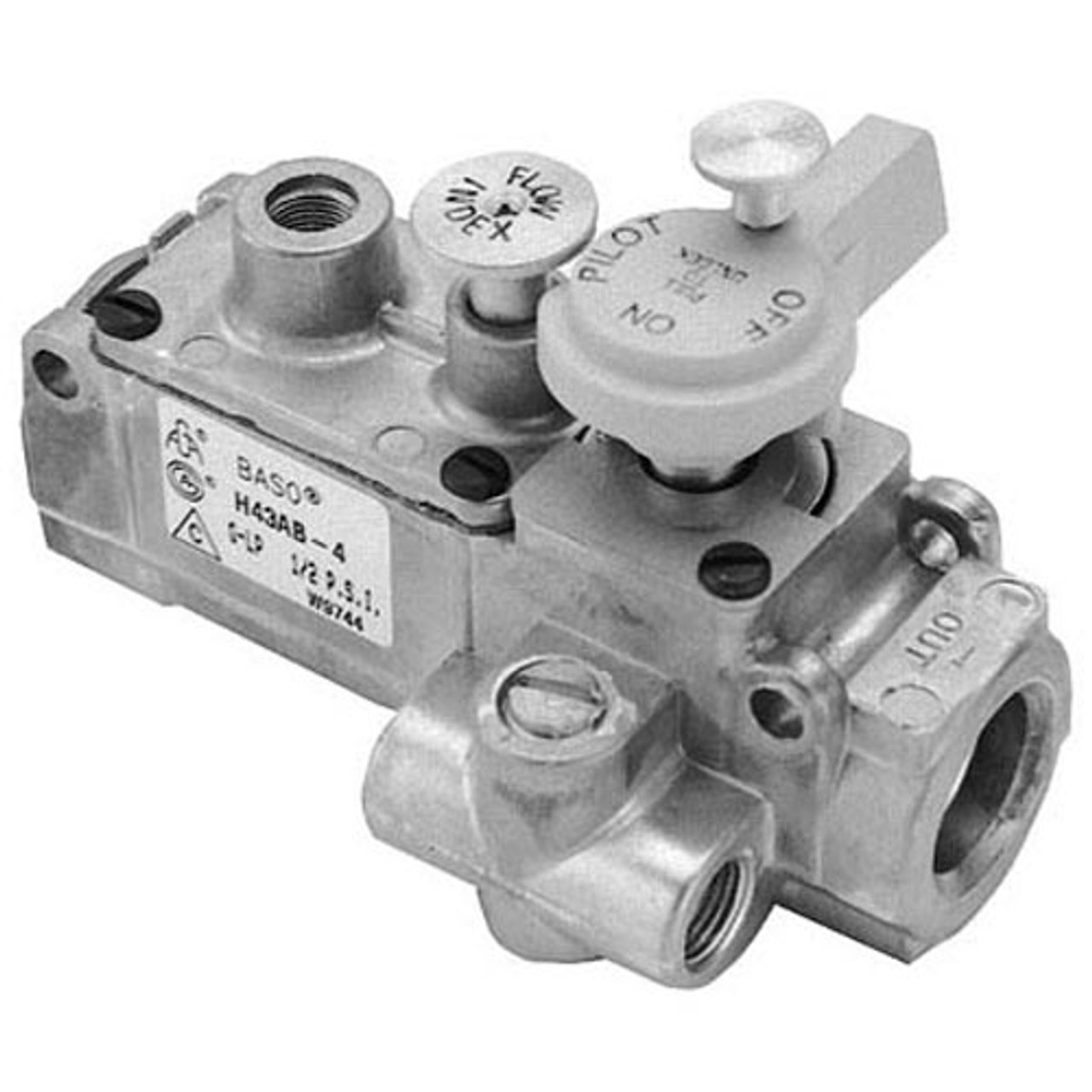 Safety Pilot Valve 1/2" - Replacement Part For Franklin Chef 144610