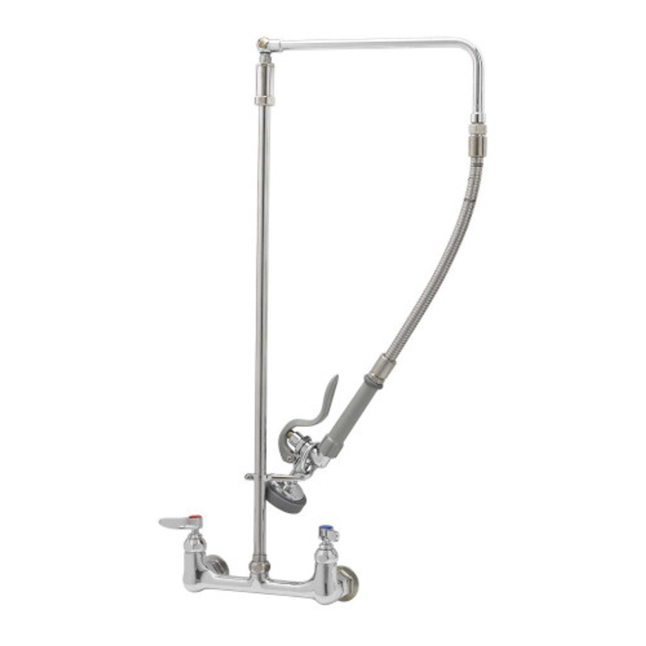 T&S Brass 0131 - Pre-Rinse , 8"Wall,Swvl,Leadfree