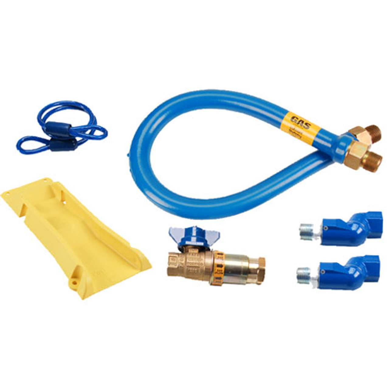 Dormont 16100KITCF2S48PS - Kit,Gas Hose , 1"X48",W/Sfty Set