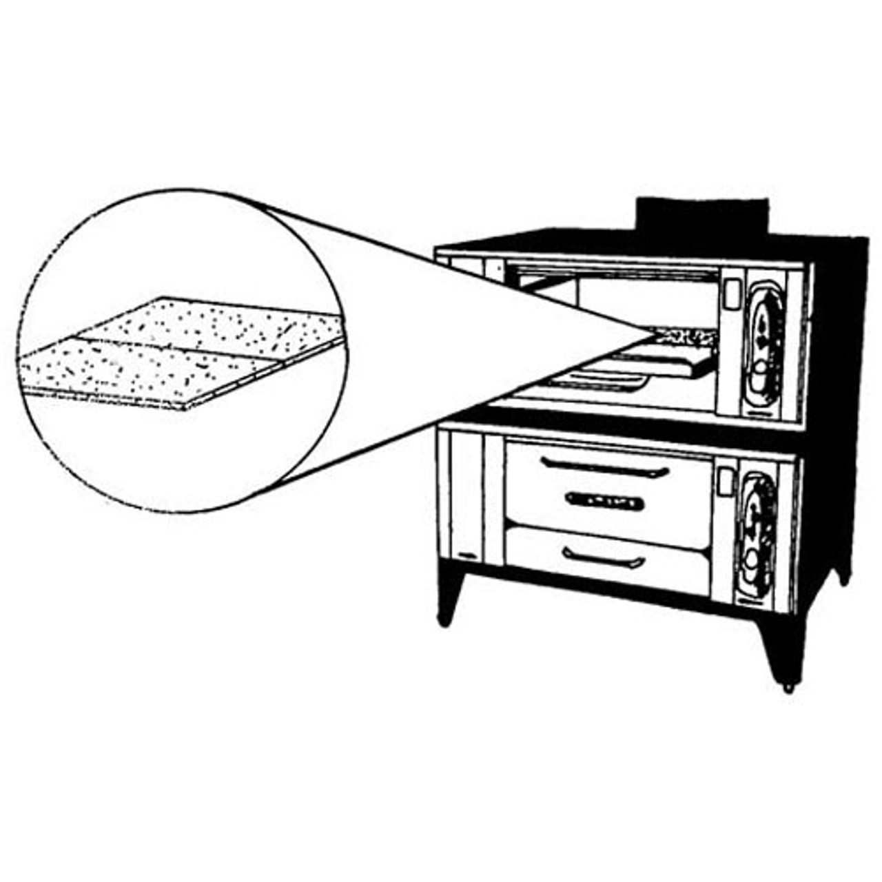 Oven Deck - Replacement Part For Bakers Pride T1107X