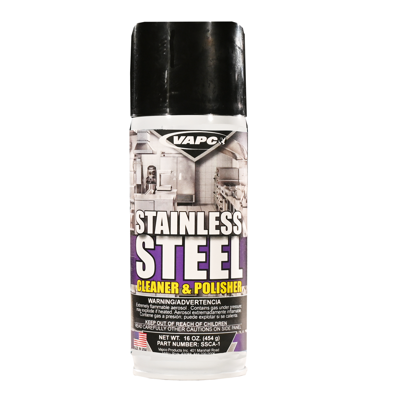 Vapco Stainless Steel Cleaner SSPA-1