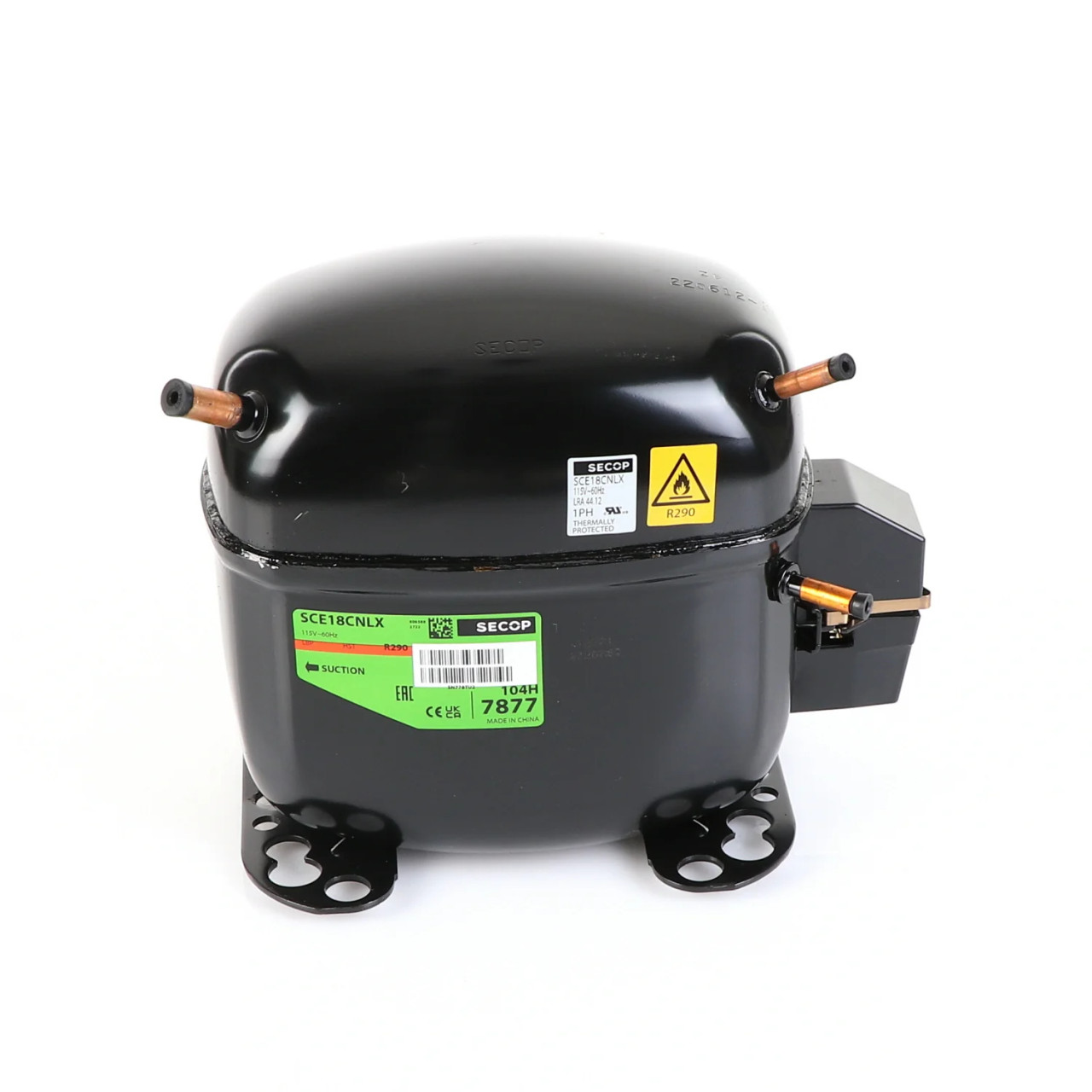 SECOP SCE18CNLX - 115V R290 Compressor