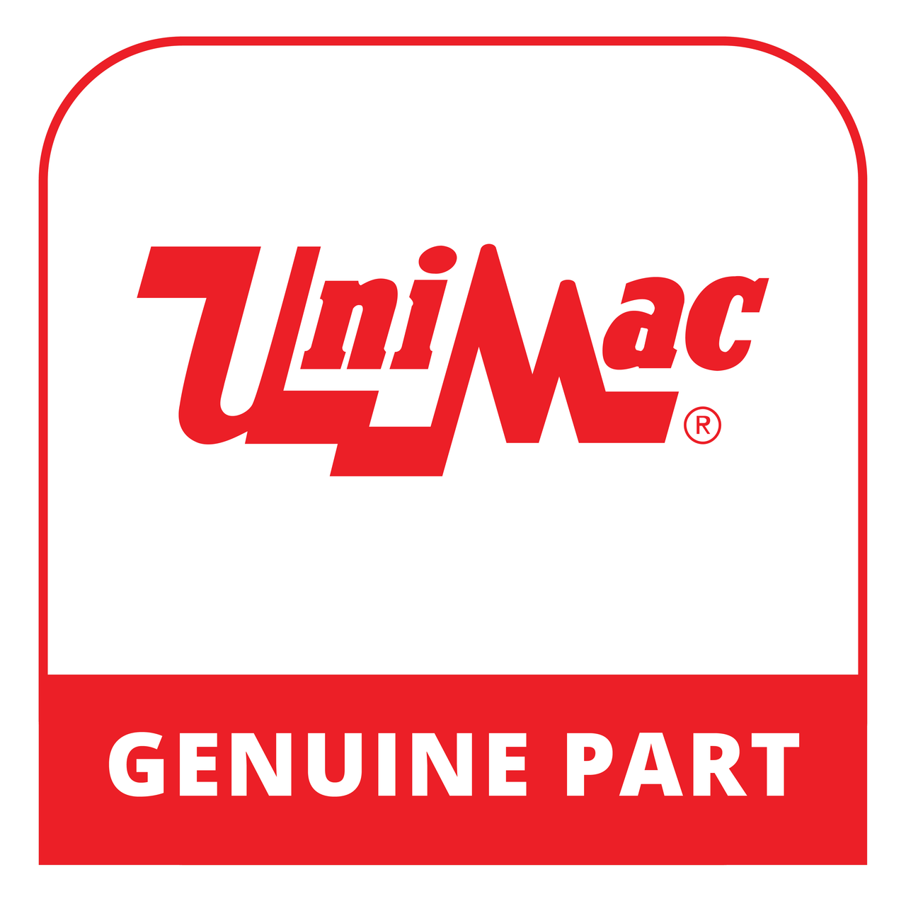 UniMac F8412801 - (Cml) Trim Vinyl Bulb Seal 17.78 - Genuine UniMac Part