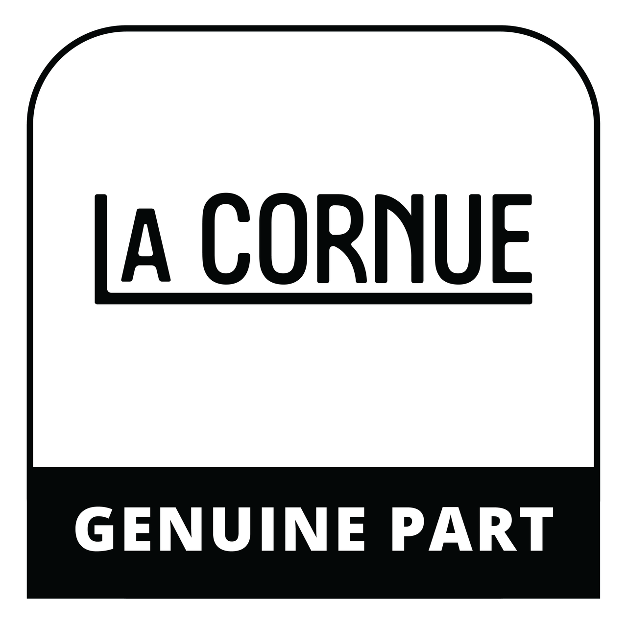 LaCornue A073735 - Outer Door Assembly - Genuine LaCornue Part