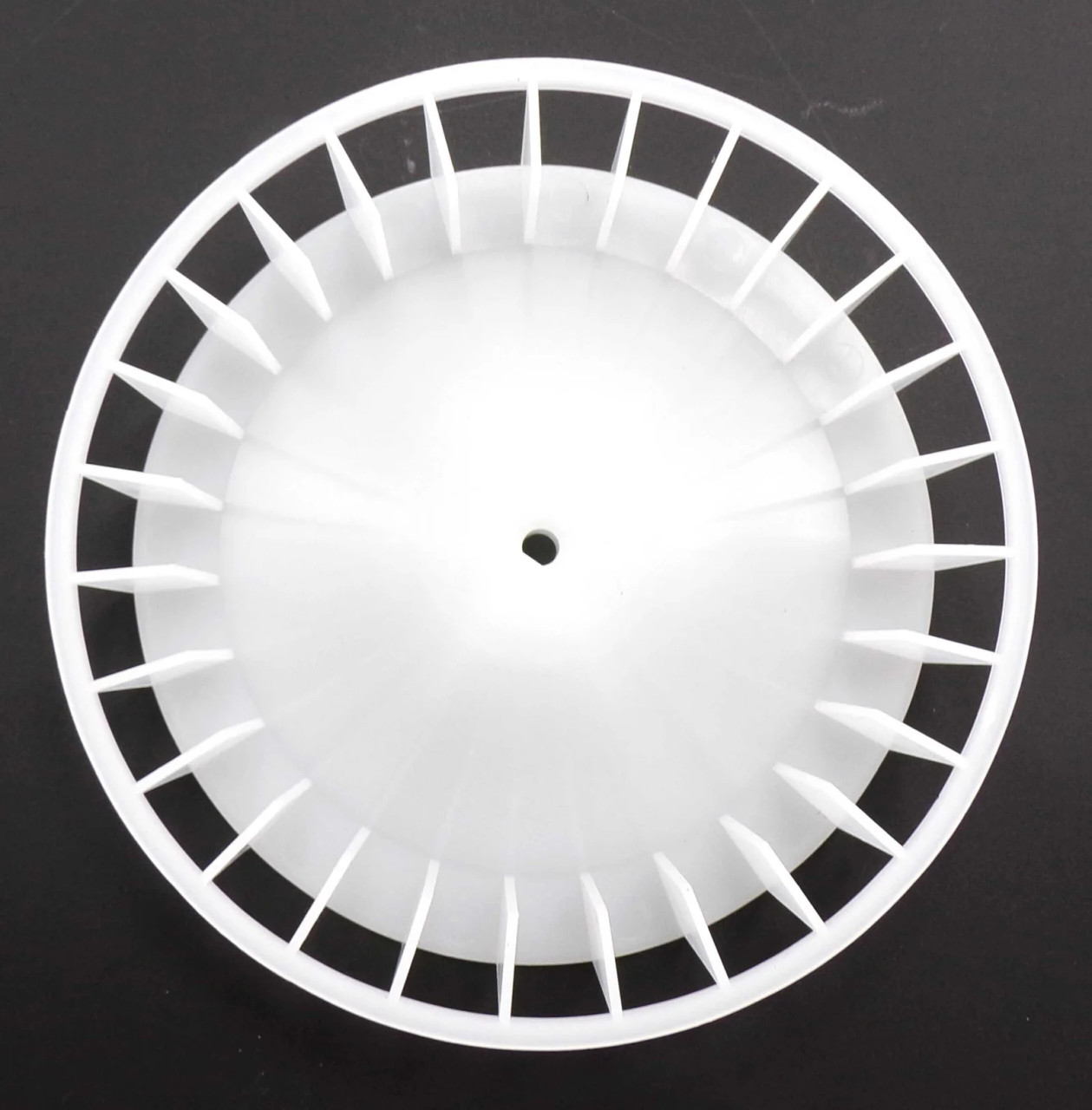 NBK 21009-1 - Blower Wheel 5 X 1-1/4 - Equivalent To Broan 82403000, S82403000 - Top View