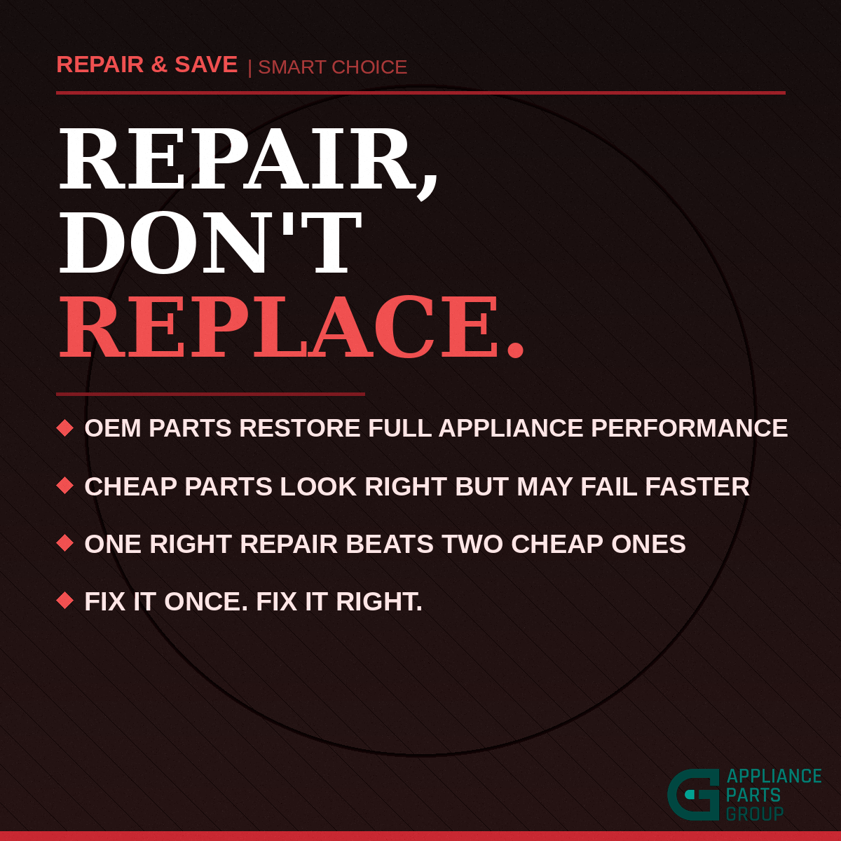 Whirlpool Genuine OEM W11781662 - Dor-Fip *Non-Wise* - Repair, Don't Replace. OEM parts restore full appliance performance.