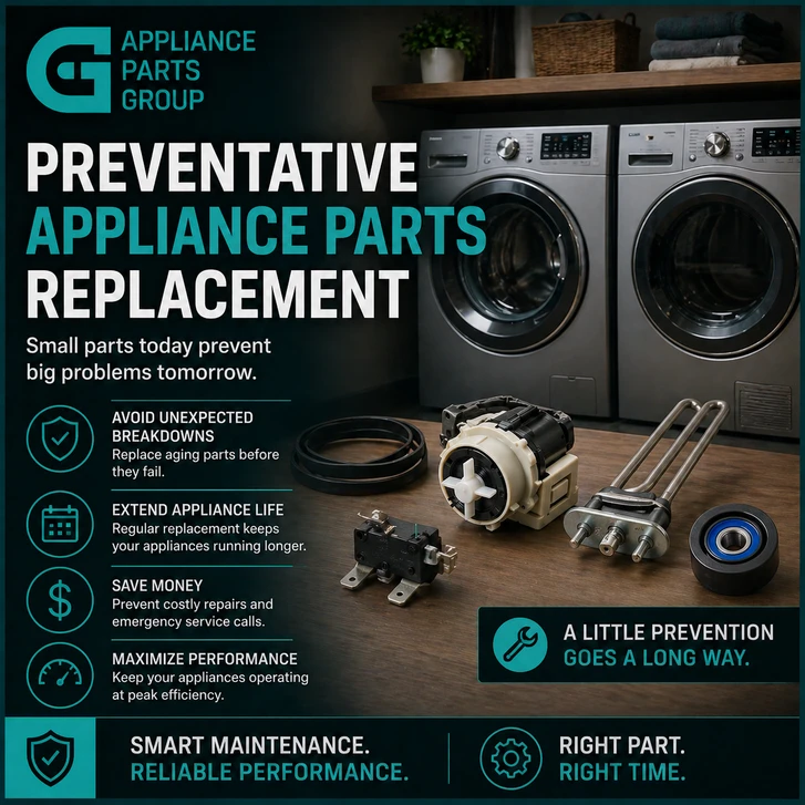 Preventative Appliance Parts Replacement: Save Money and Avoid Costly Breakdowns