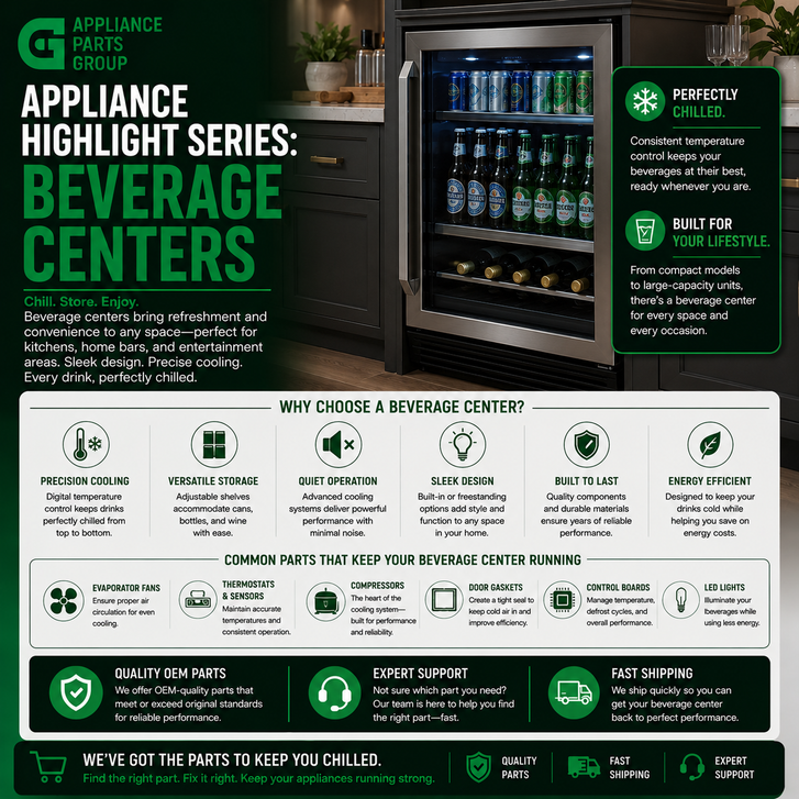 Appliance Highlight Series: Beverage Centers