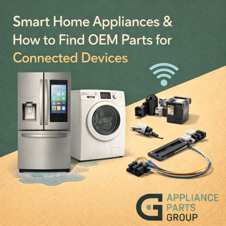 Smart Home Appliances & How to Find OEM Parts for Connected Devices