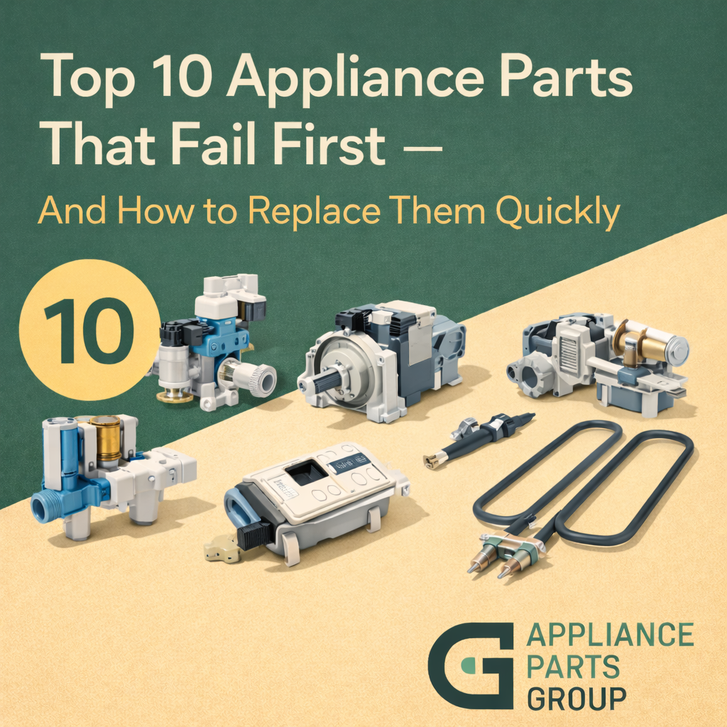 Top 10 Appliance Parts That Fail First — And How to Replace Them Quickly