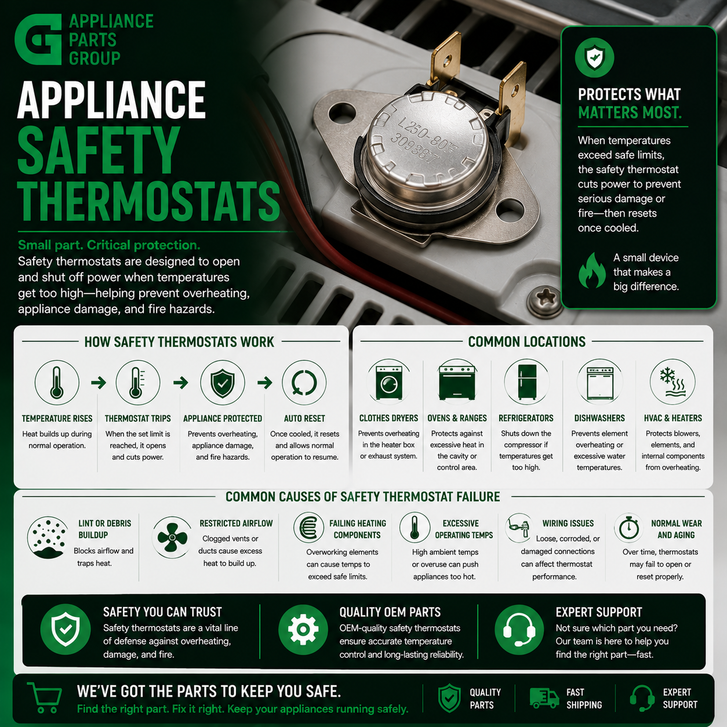 Appliance Safety Thermostats: How They Prevent Overheating and Protect Your Appliances