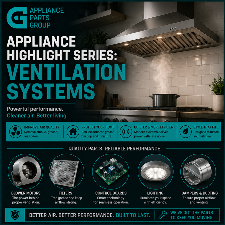 Appliance Highlight Series: Ventilation Systems – How They Work, Common Problems, and Maintenance Tips