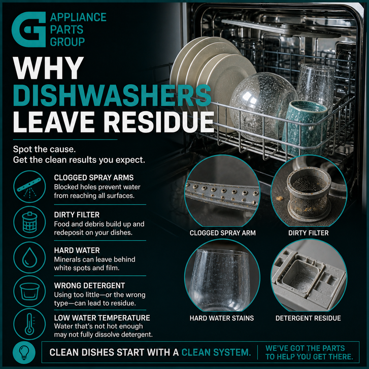 Why Your Dishwasher Leaves Residue on Dishes (And How to Fix It)