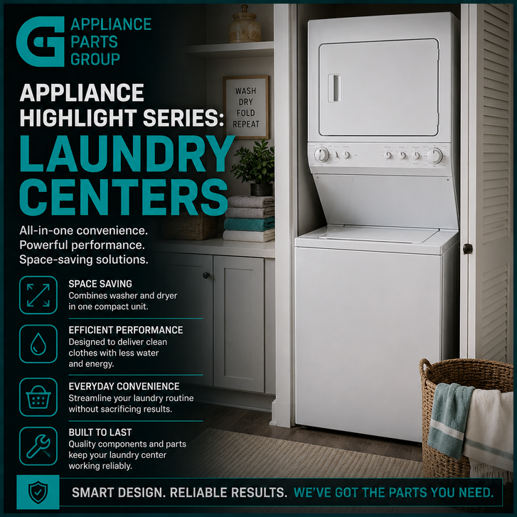 Appliance Highlight Series: Laundry Centers