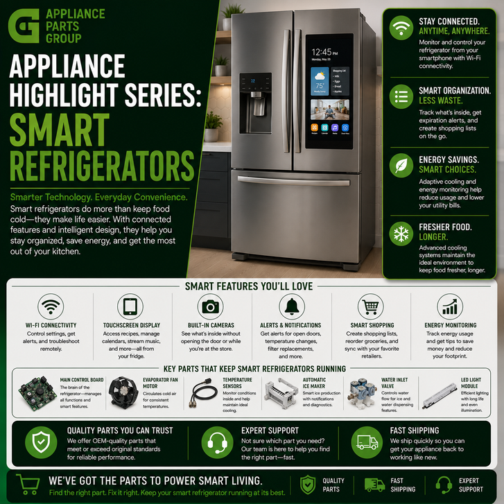 Appliance Highlight Series: Smart Refrigerators