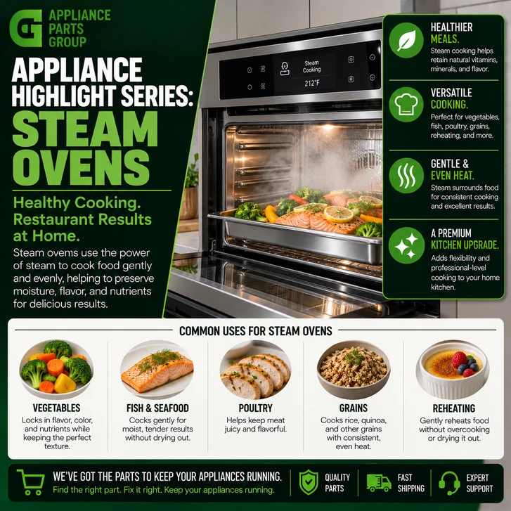 Appliance Highlight Series: Steam Ovens