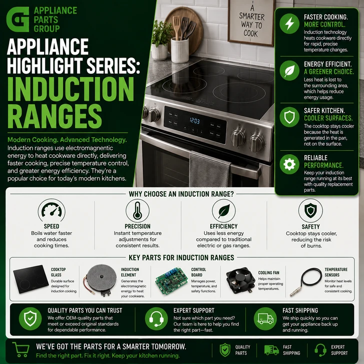 Appliance Highlight Series: Induction Ranges