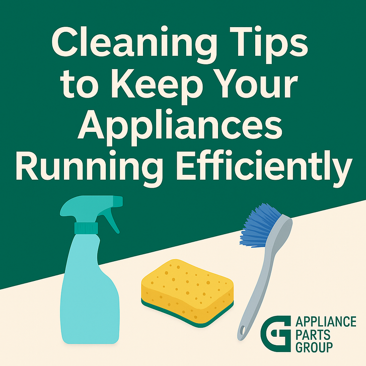Cleaning Tips to Keep Your Appliances Running Efficiently