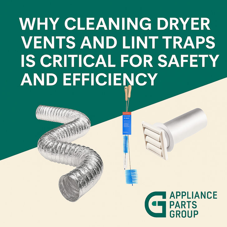 Why Cleaning Dryer Vents and Lint Traps Is Critical for Safety and Efficiency