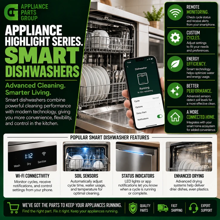 Appliance Highlight Series: Smart Dishwashers