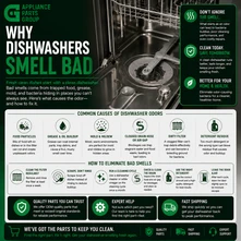 Why Dishwashers Smell Bad: Common Causes, Cleaning Tips, and Repairs