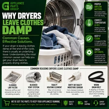 Why Dryers Leave Clothes Damp: Common Causes and How to Fix Them