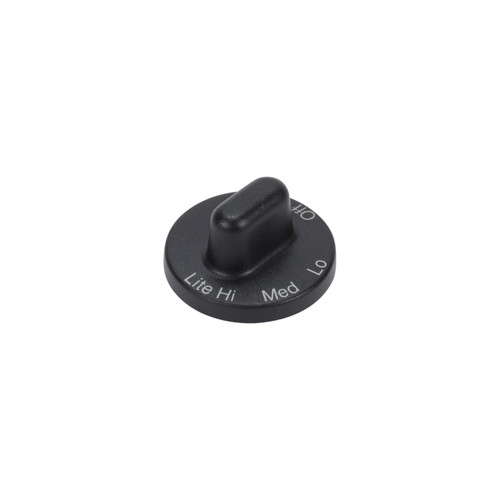 Whirlpool WP71001641 - Gas Range Surface Control Knob, Black