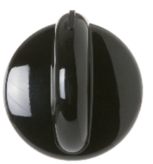 An image of a GE Appliances WB03K10141 RANGE BURNER CONTROL KNOB - BLACK