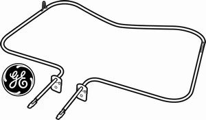 An image of a GE Appliances WB44X237 BAKE ELEMENT.
