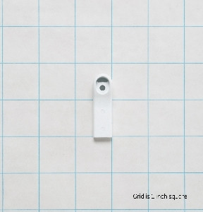 An image of a GE Appliances WD9X352 DISHWASHER LATCH KNOB - WHITE