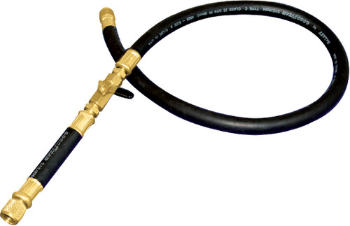 Mastercool 94236 - 36?? BLACK HOSE WITH BALL VALVE