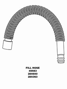 Whirlpool 49583 - HOSE-FILL - Image Coming Soon!