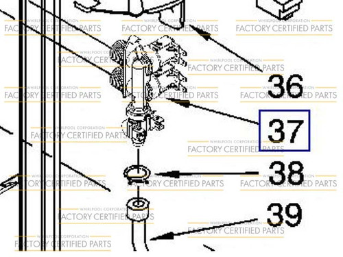 Whirlpool WP8578343 - VALVE - Image Coming Soon!