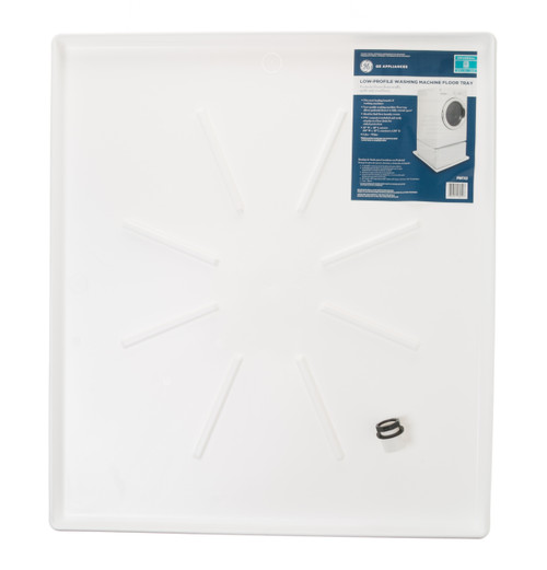 GE Appliances PM7X2 - Universal Low Profile Floor Tray - White
