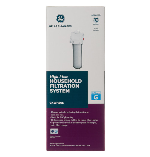 GE Appliances GXWH20S - Single Sump Whole Home Filtration System