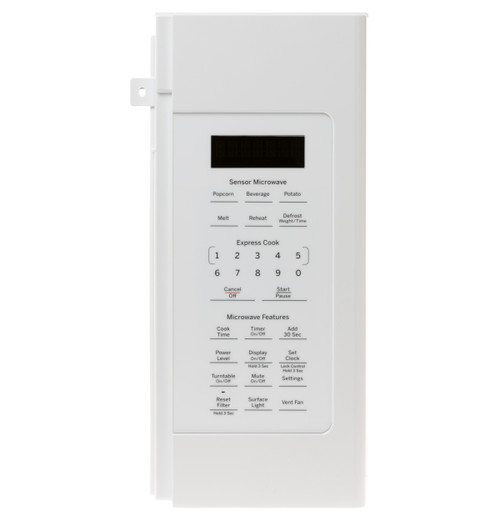 GE Appliances WB56X35677 - White Control Panel