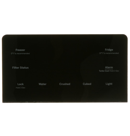 GE Appliances WR55X35572 - Control Display Asm Black