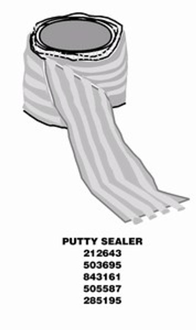 Whirlpool Genuine OEM WP505587 - Sealer