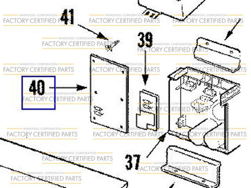 Whirlpool Genuine OEM WP67006253 - Cntrl-Elec