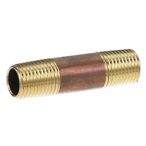 Brass Nipple 1/4" X 2" - Replacement Part For AllPoints 263102